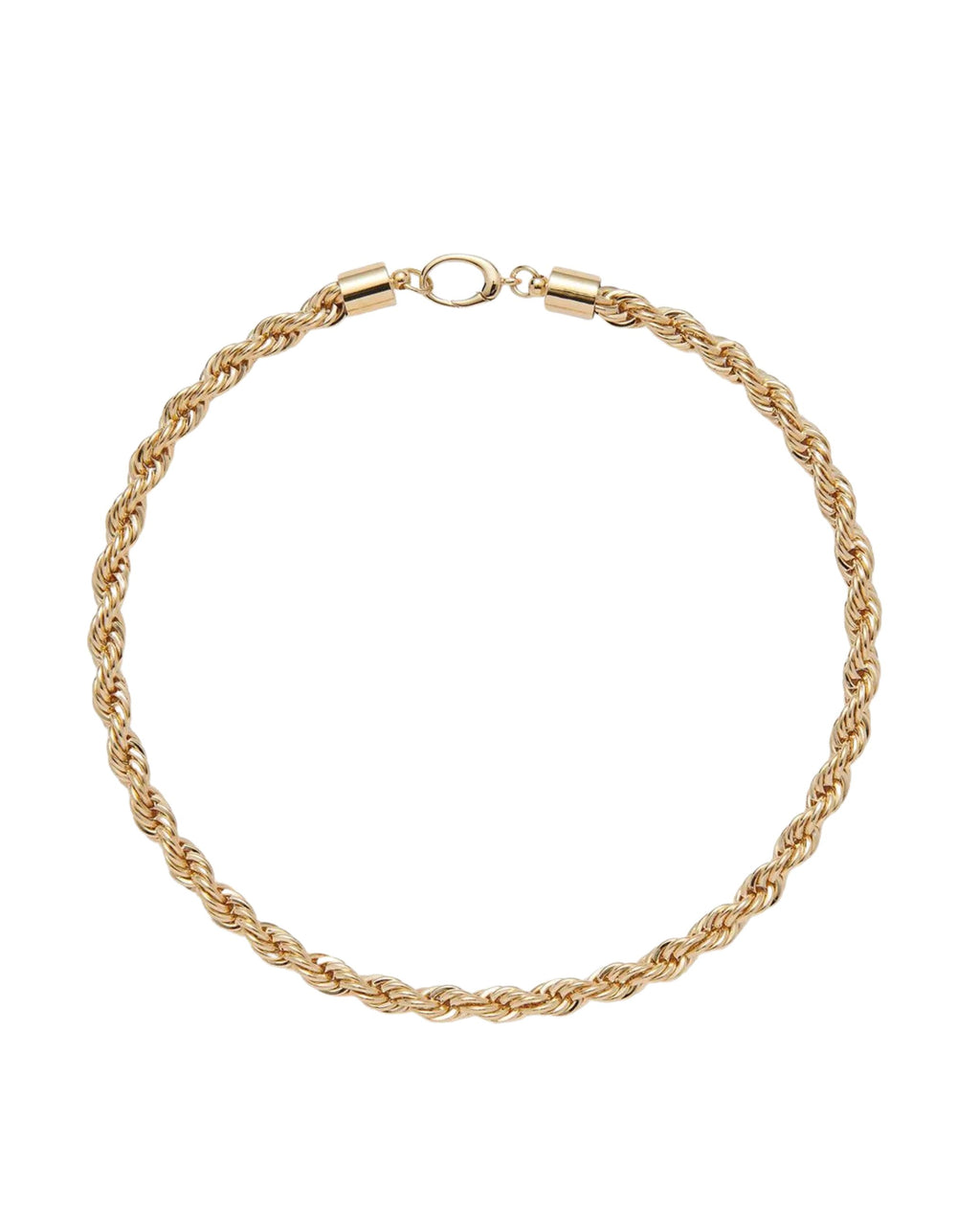 XL Rope Chain Necklace in Gold