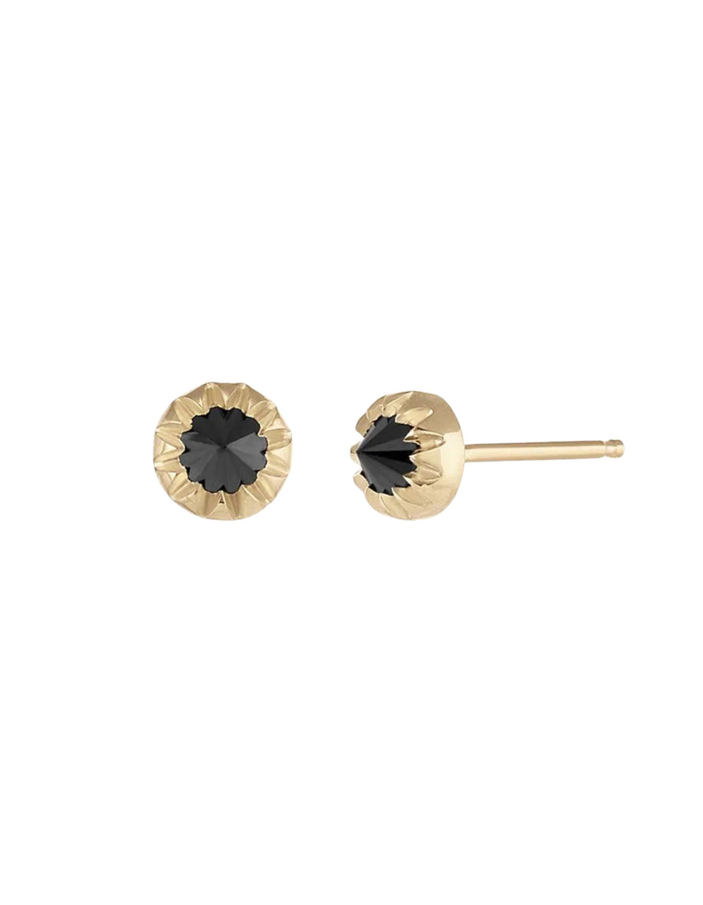 Baby Peristome Inverted Diamond Stud by EMBLM Fine Jewelry - At Present Jewelry