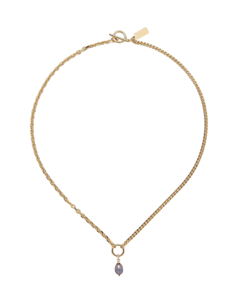 Duo Chain Necklace in Gold