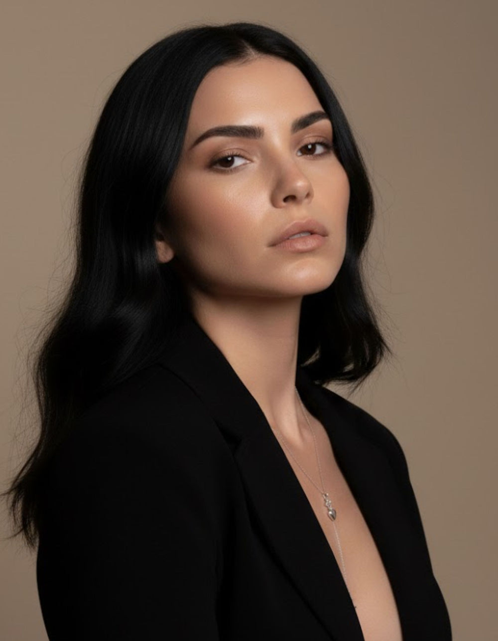 Sacred Heart Drop Pendant