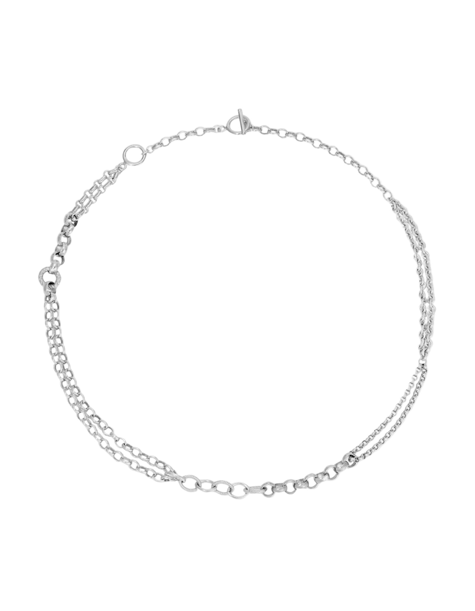 Patchwork Chain Necklace