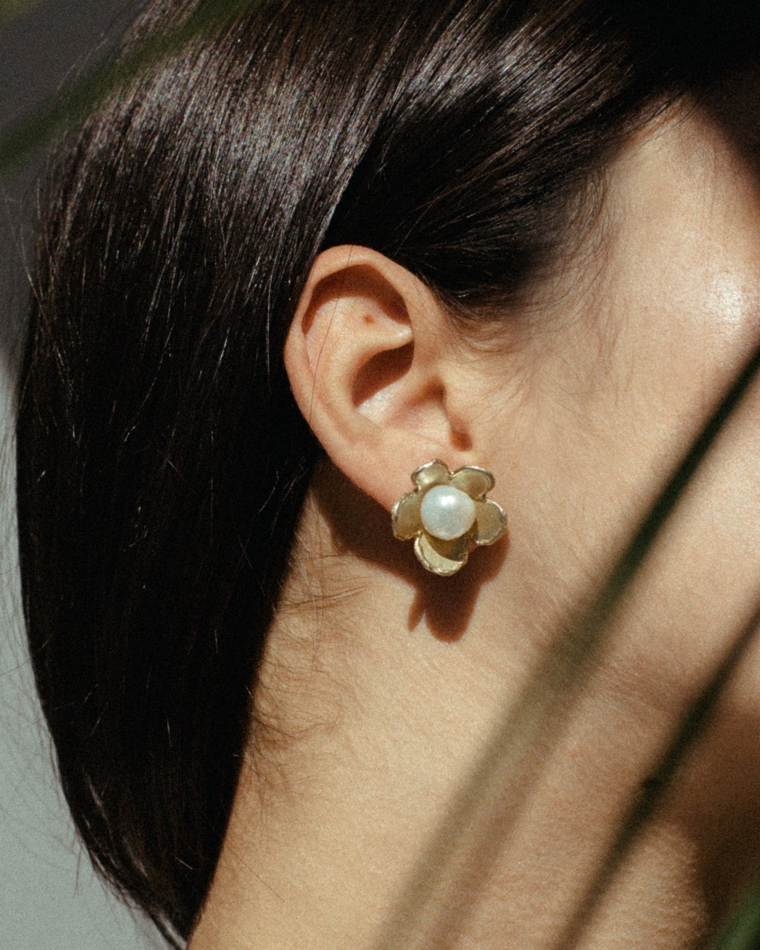 Pearl Studded Earrings by Anita Berisha - At Present Jewelry