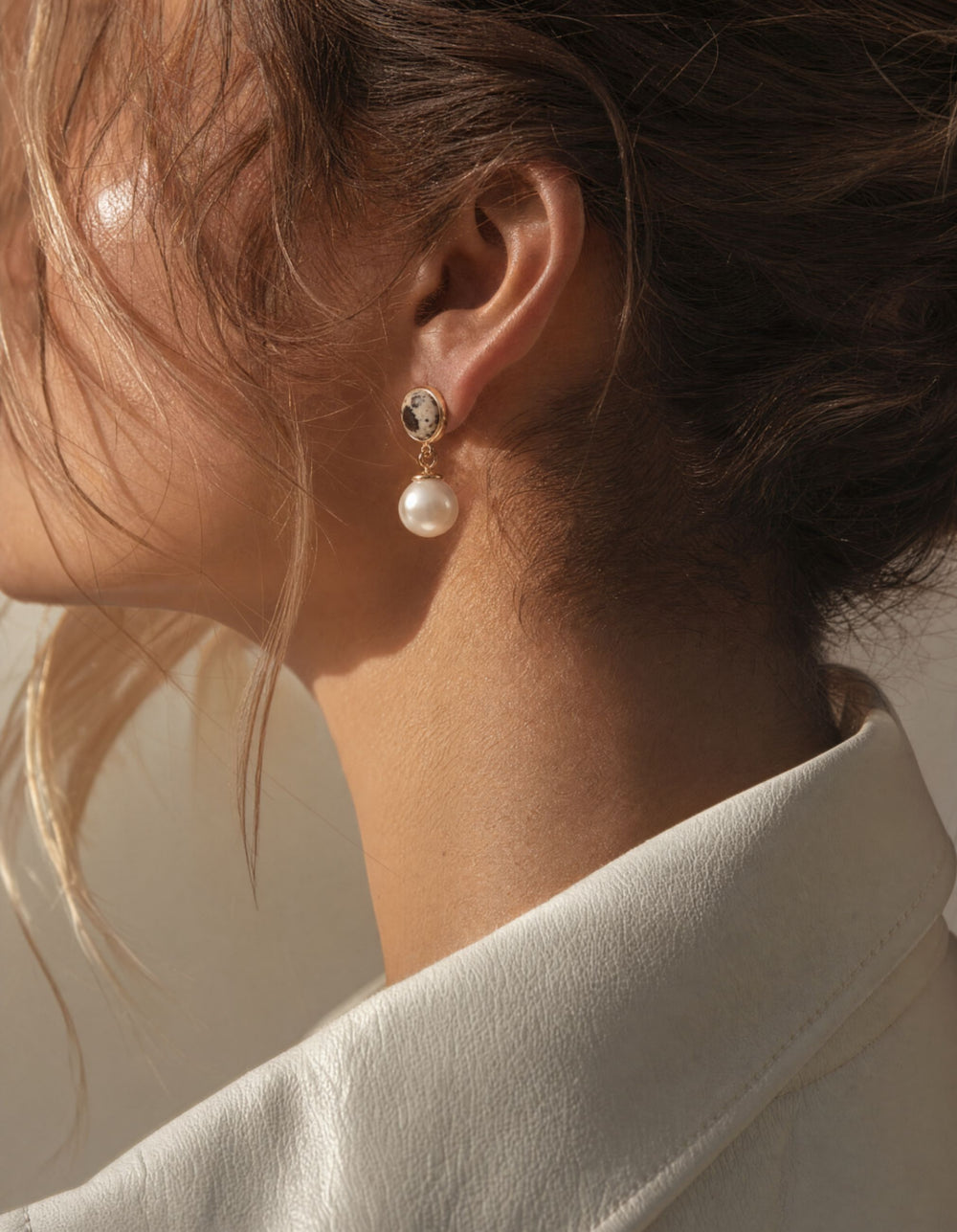 Domino Drop Earring