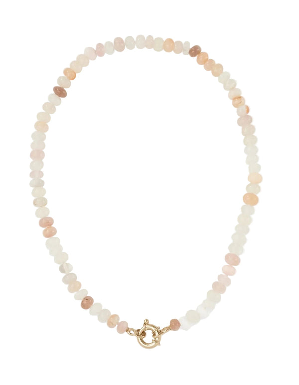 Cashmere Ombre Gemstone Necklace by Encirkled Jewelry - At Present Jewelry