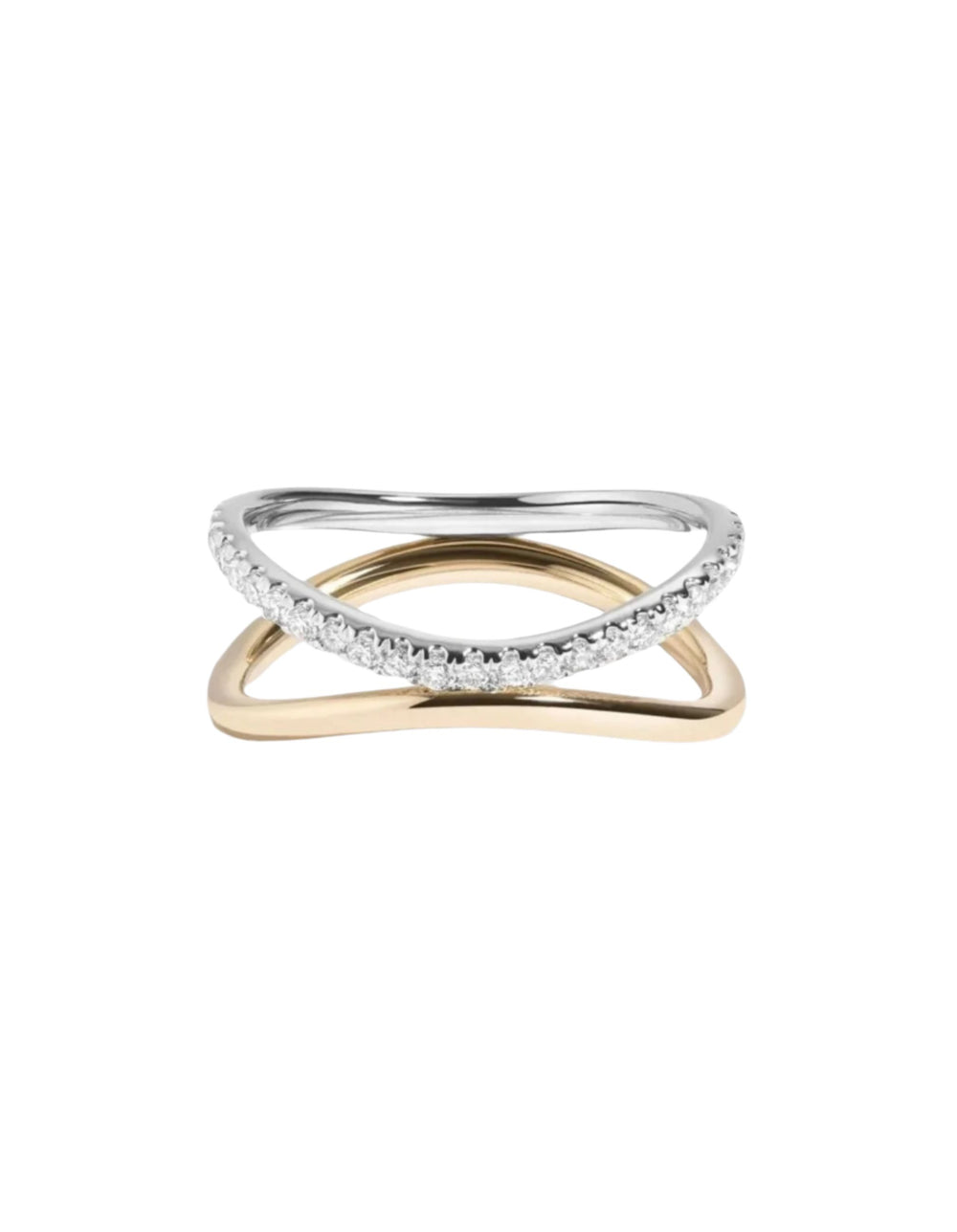 Bossa Nova Band & Diamond Ring Set