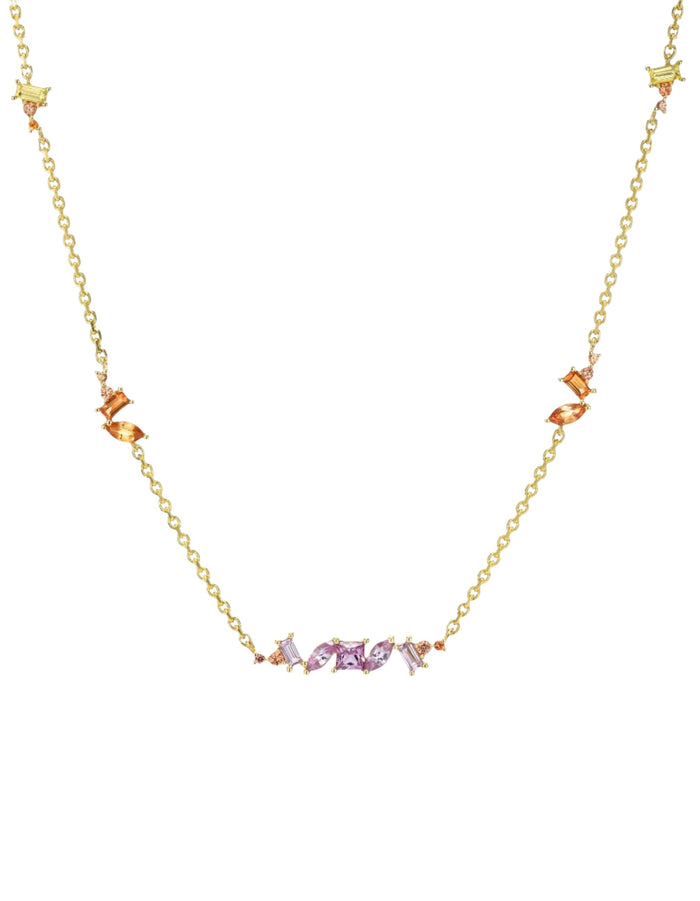 Sunset Luxe Chaos Necklace by Meredith Young - At Present Jewelry