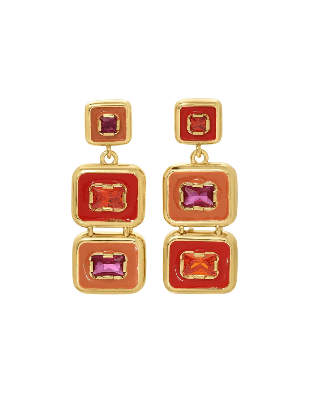 Sunny Snapback Earrings