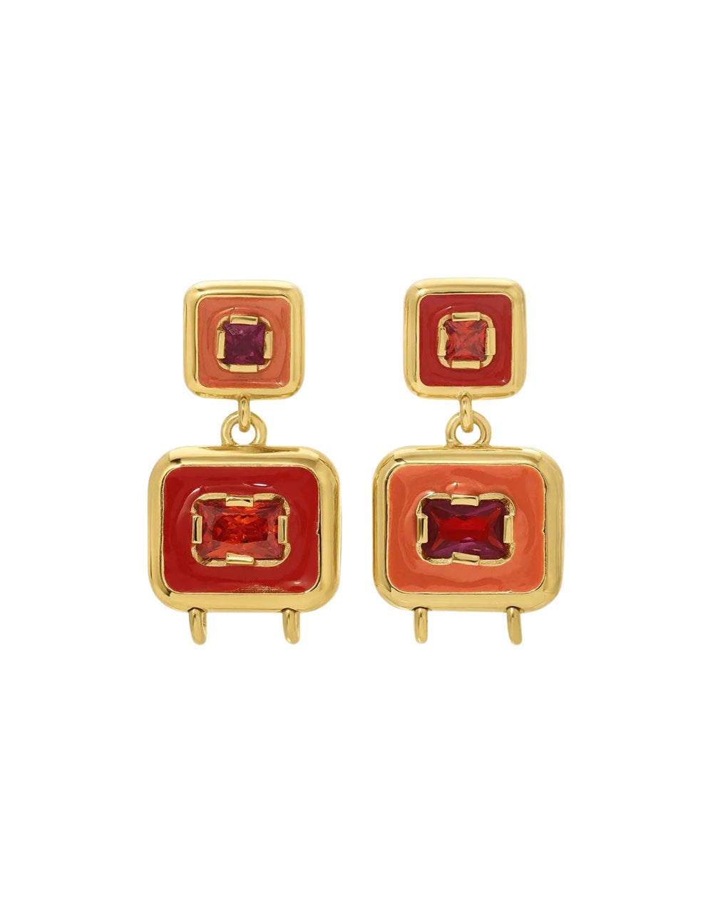 Sunny Snapback Earrings