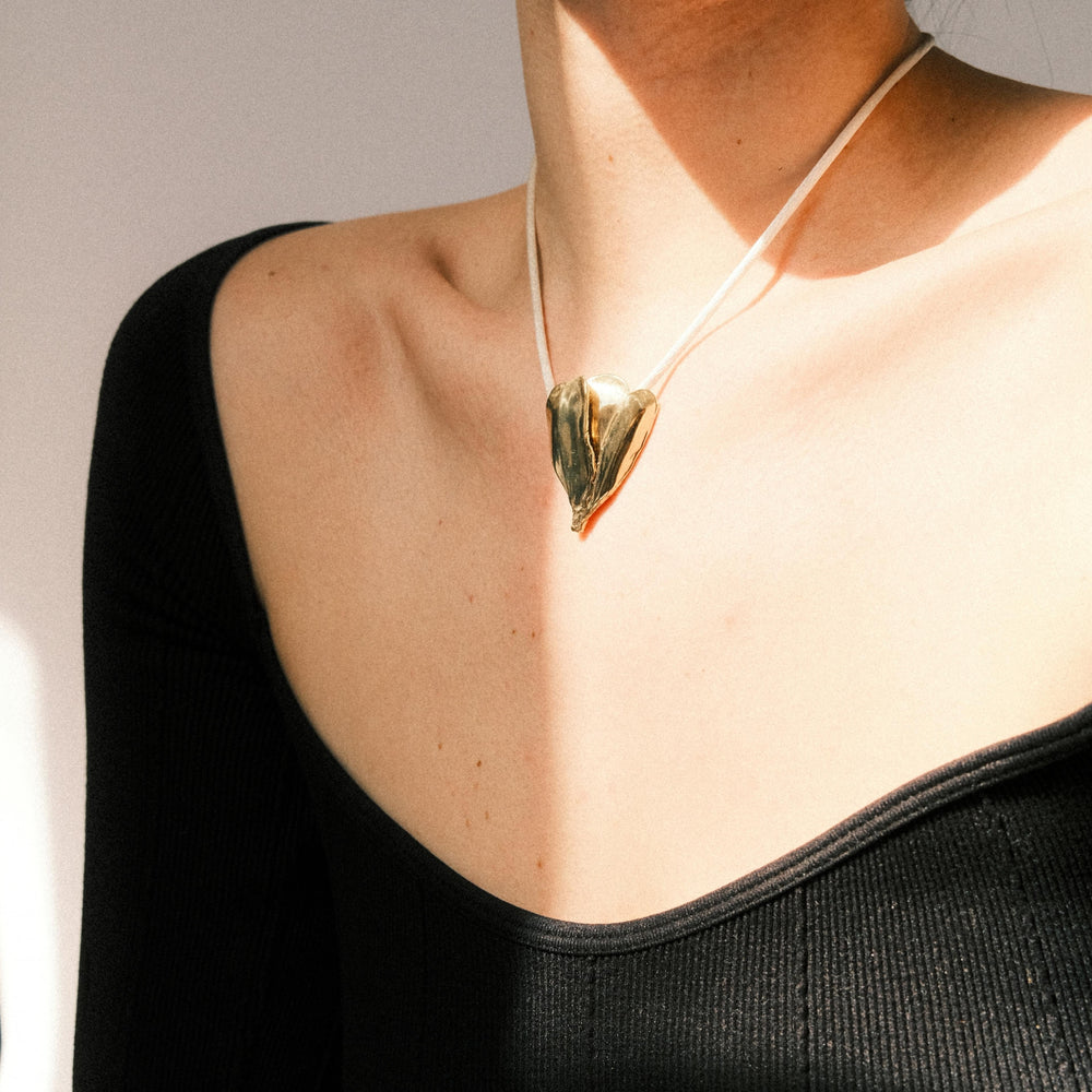 La Tulipe Pendant by Anita Berisha - At Present Jewelry