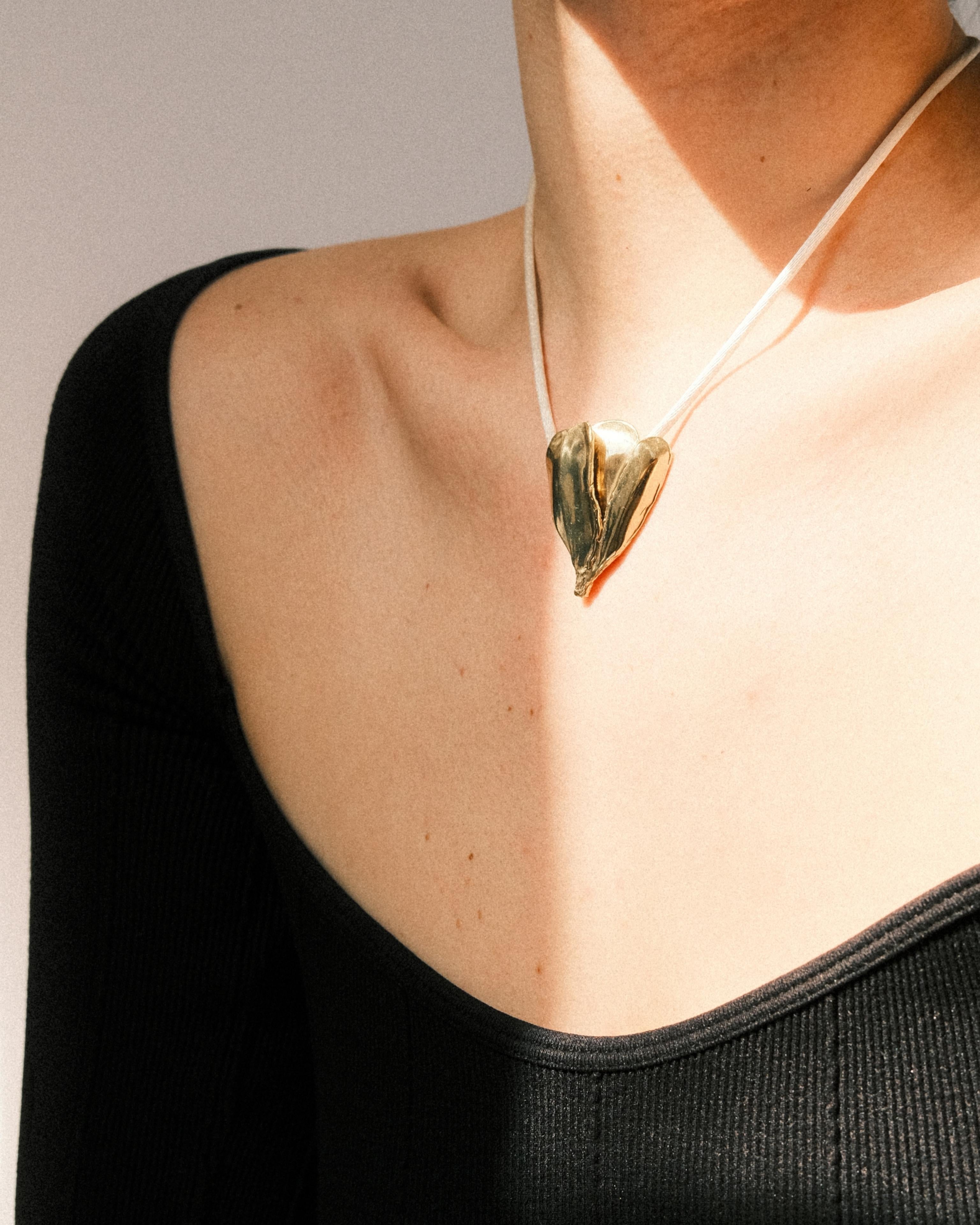 La Tulipe Pendant by Anita Berisha - At Present Jewelry