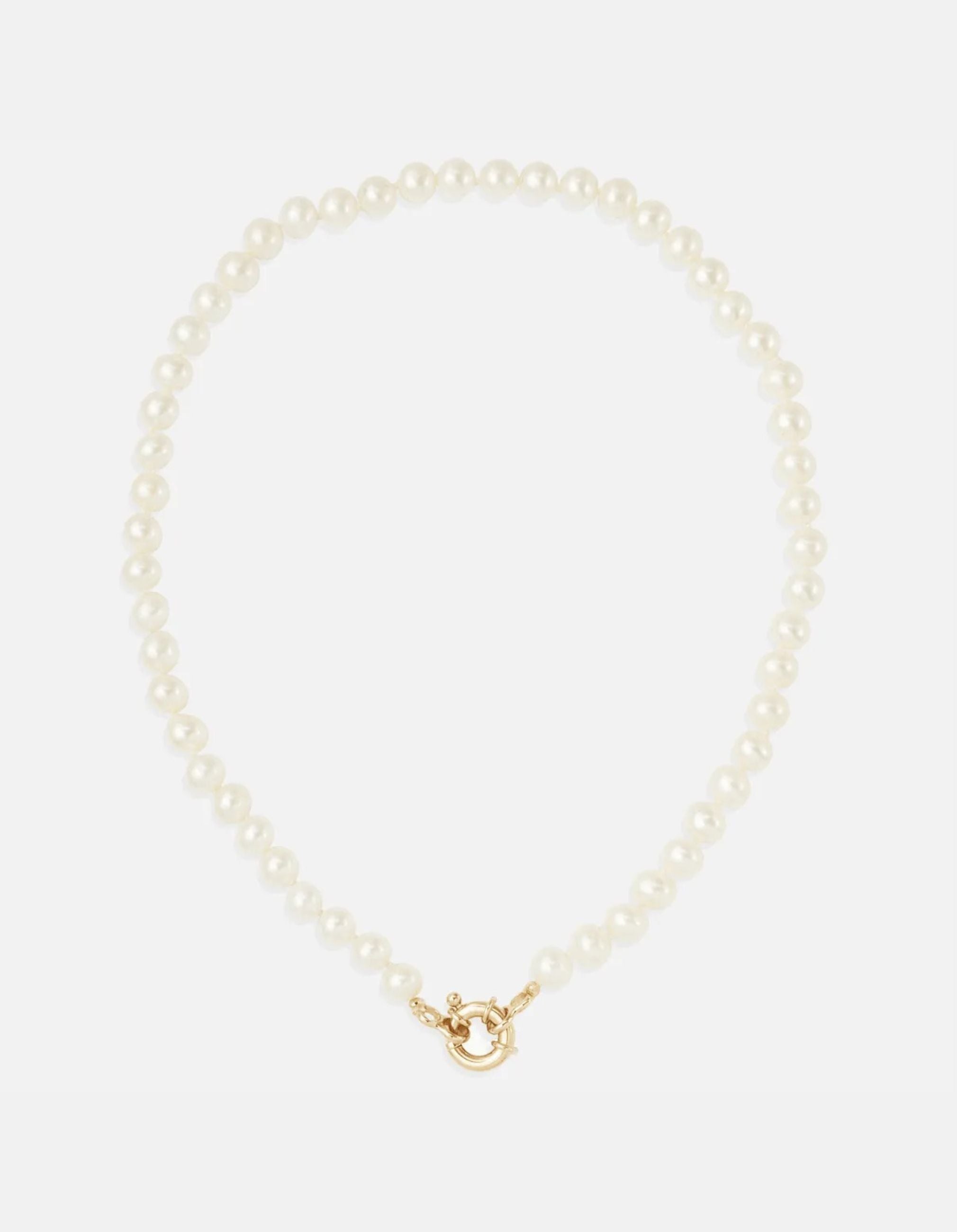 Freshwater Pearl Necklace by Encirkled Jewelry - At Present Jewelry