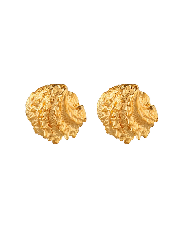Small Shell Earring by Christina Caruso - At Present Jewelry