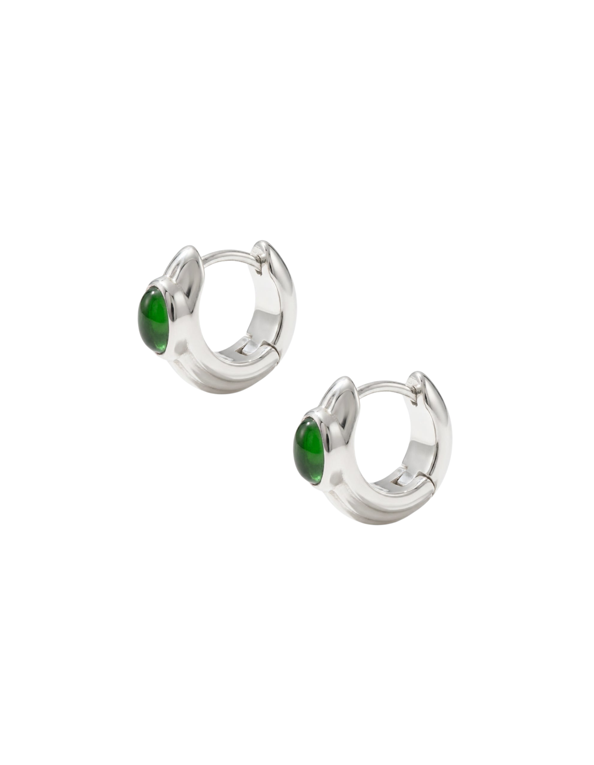 Scallop Hoop Earrings