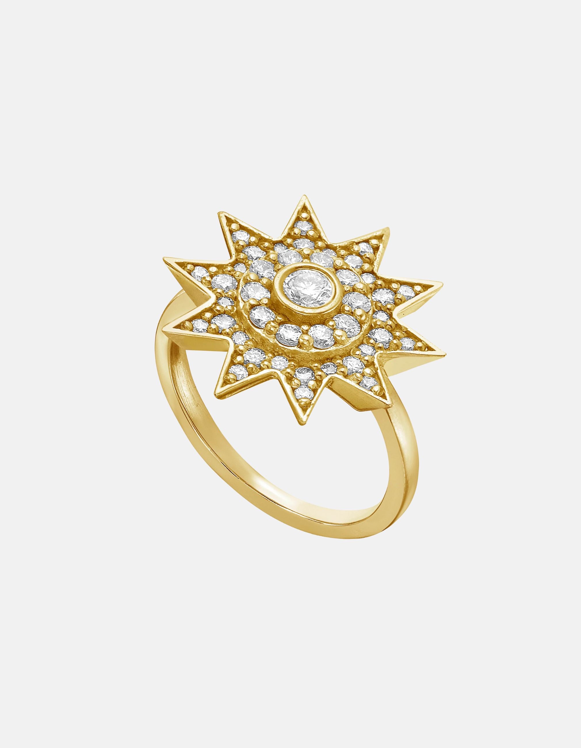 Lumiére Diamond Star Ring by Lionheart - At Present Jewelry