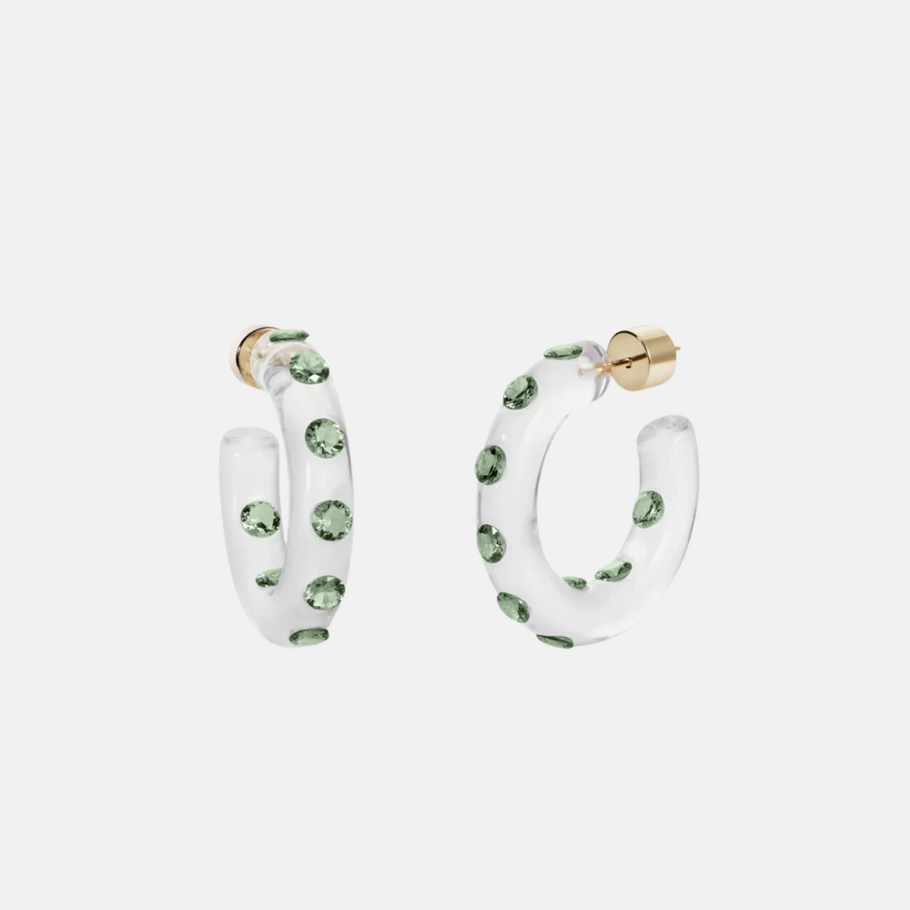 Small Lucid Hoops by Sarah Noor - At Present Jewelry