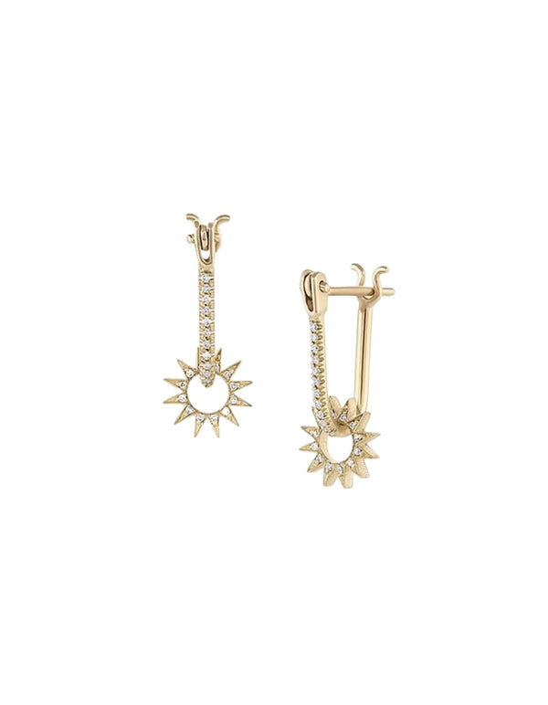 Pavé Baby Spur Earring by EMBLM Fine Jewelry - At Present Jewelry