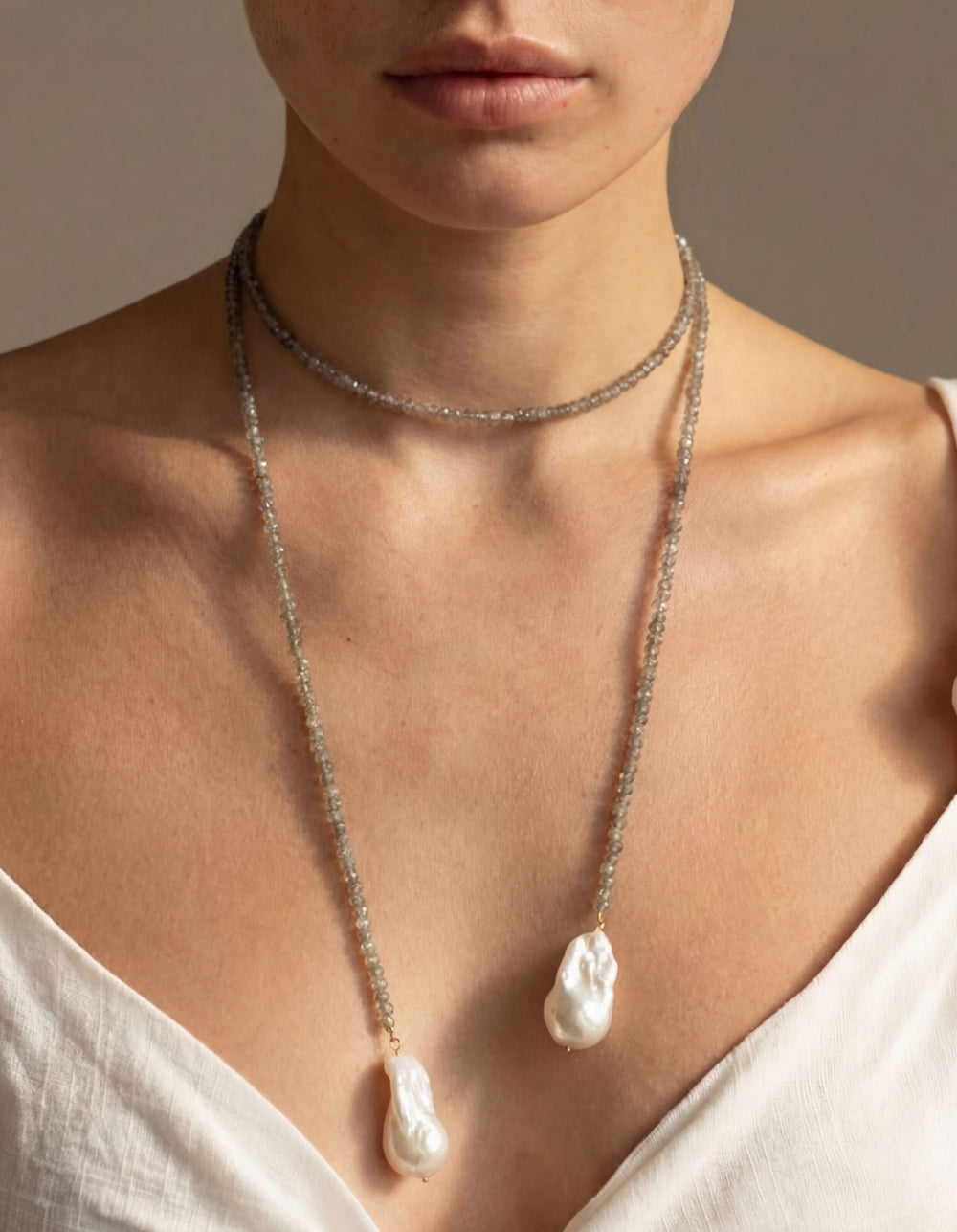 Labradorite Classic Gemstone Lariat