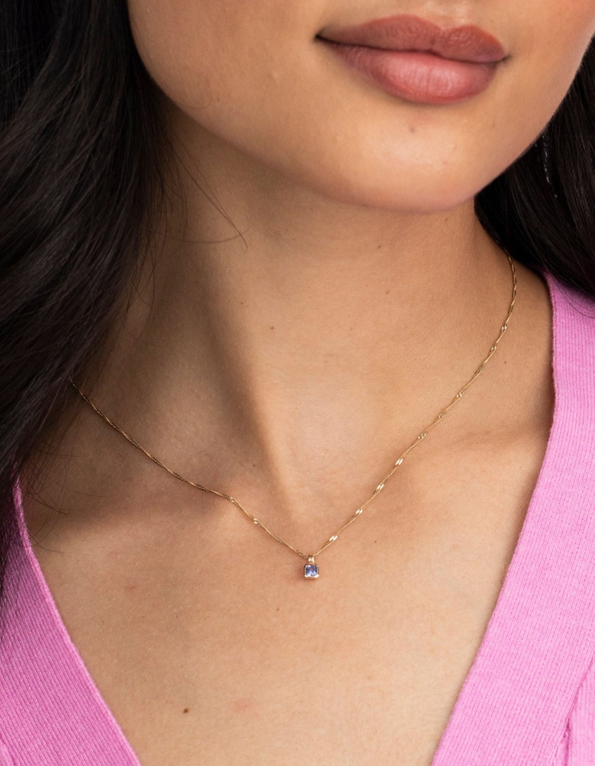 Petite Asscher Charm