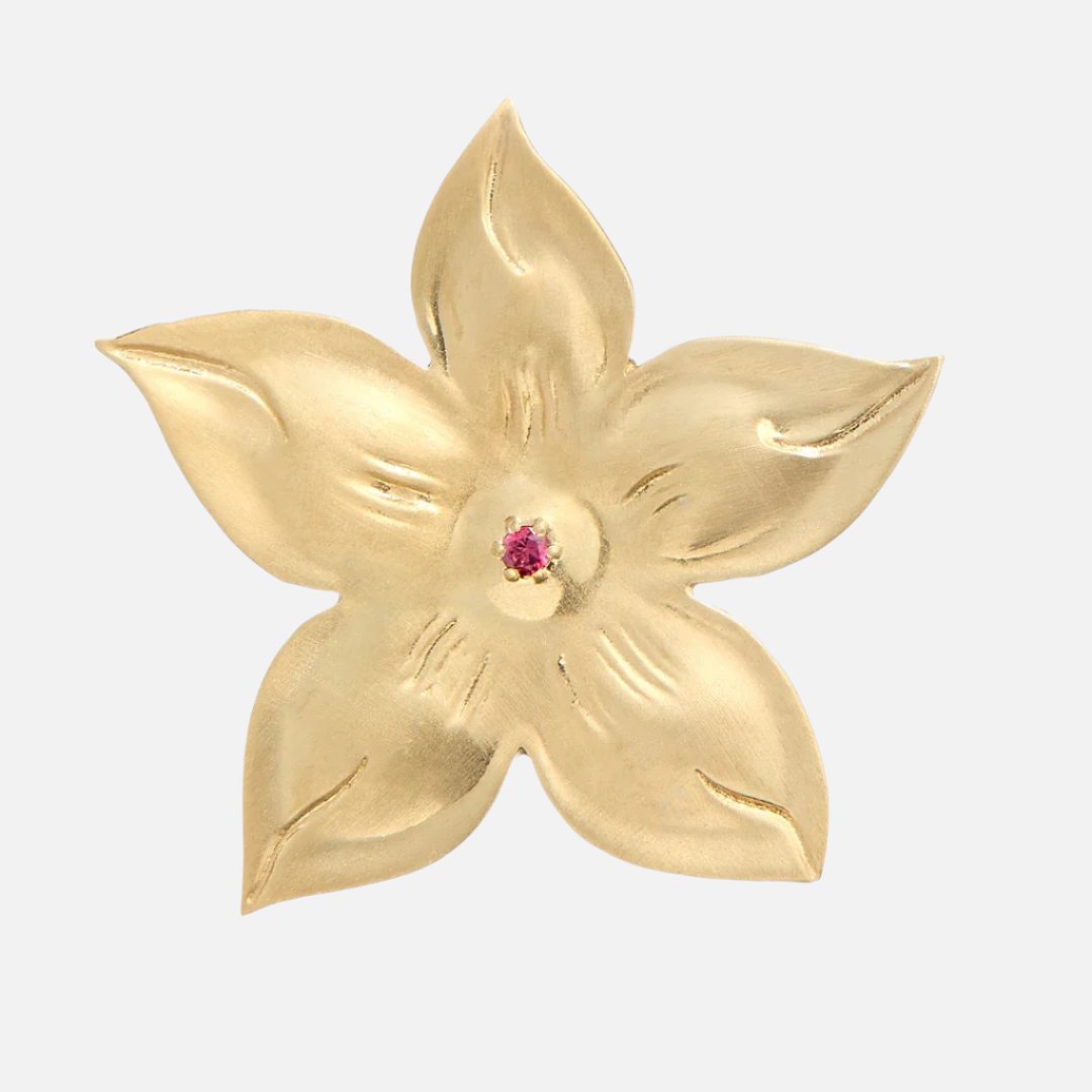 Gold Fleur Ring by Talon Jewelry - At Present