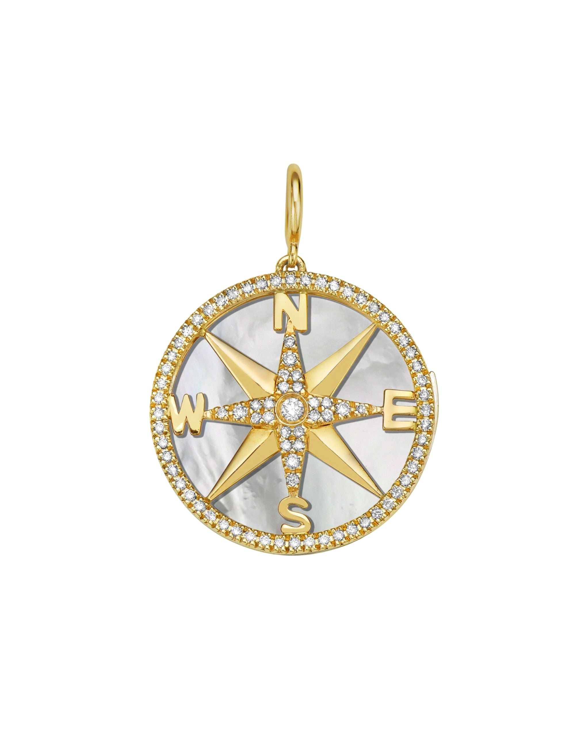 Seasons Compass Interchangeable Gemstone Charm