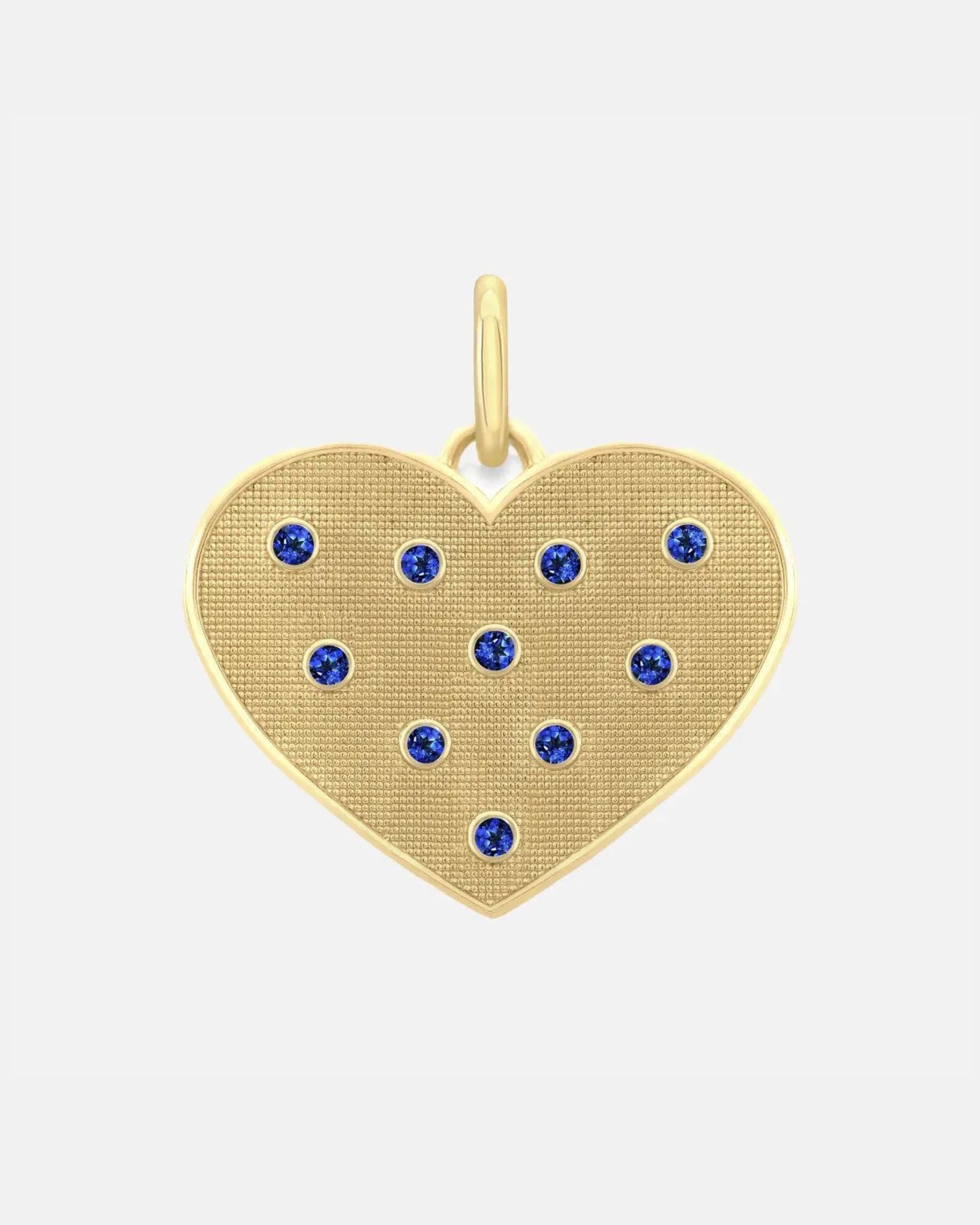 Birthstone Heart Pendant