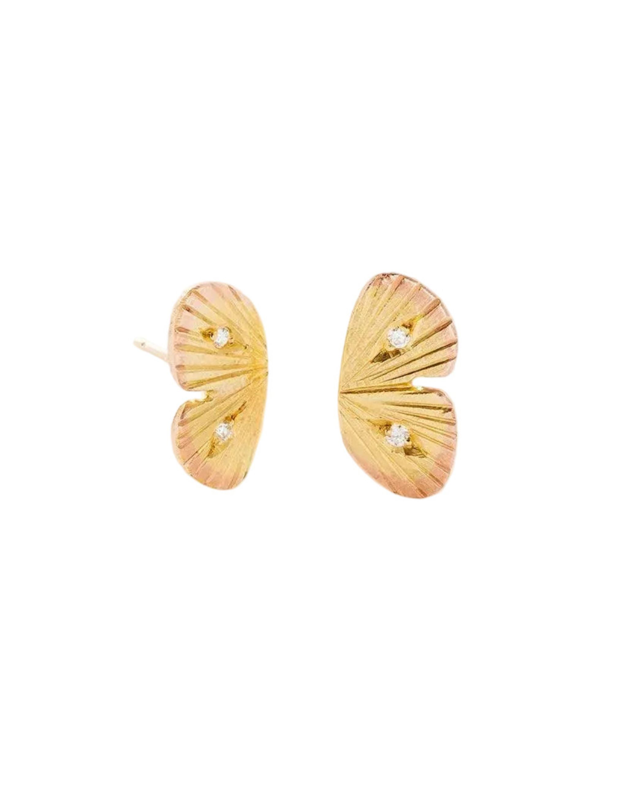 Baby Asterope Studs, Diamond