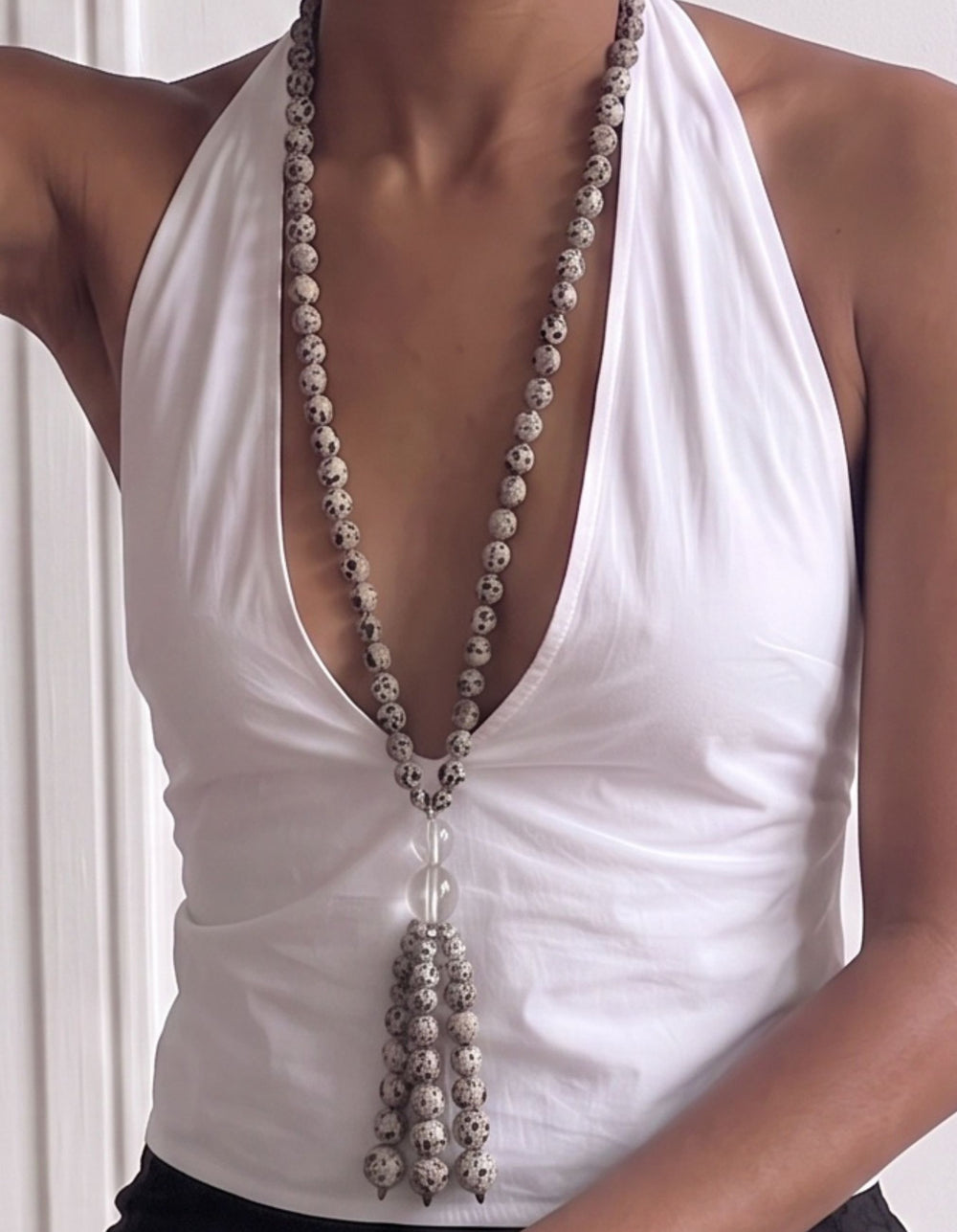 Pompon Necklace