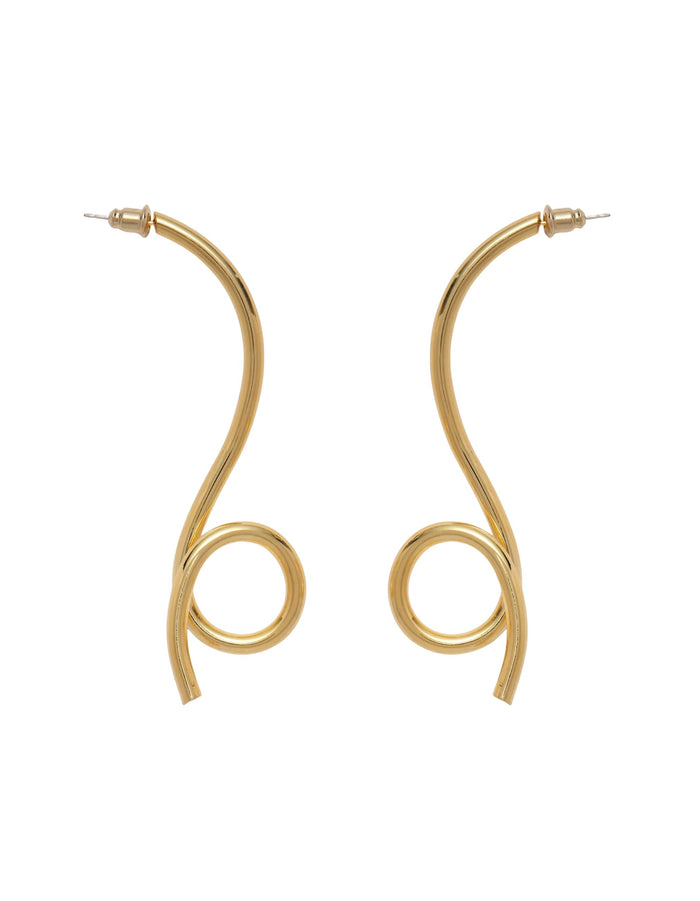 Cursive Earrings