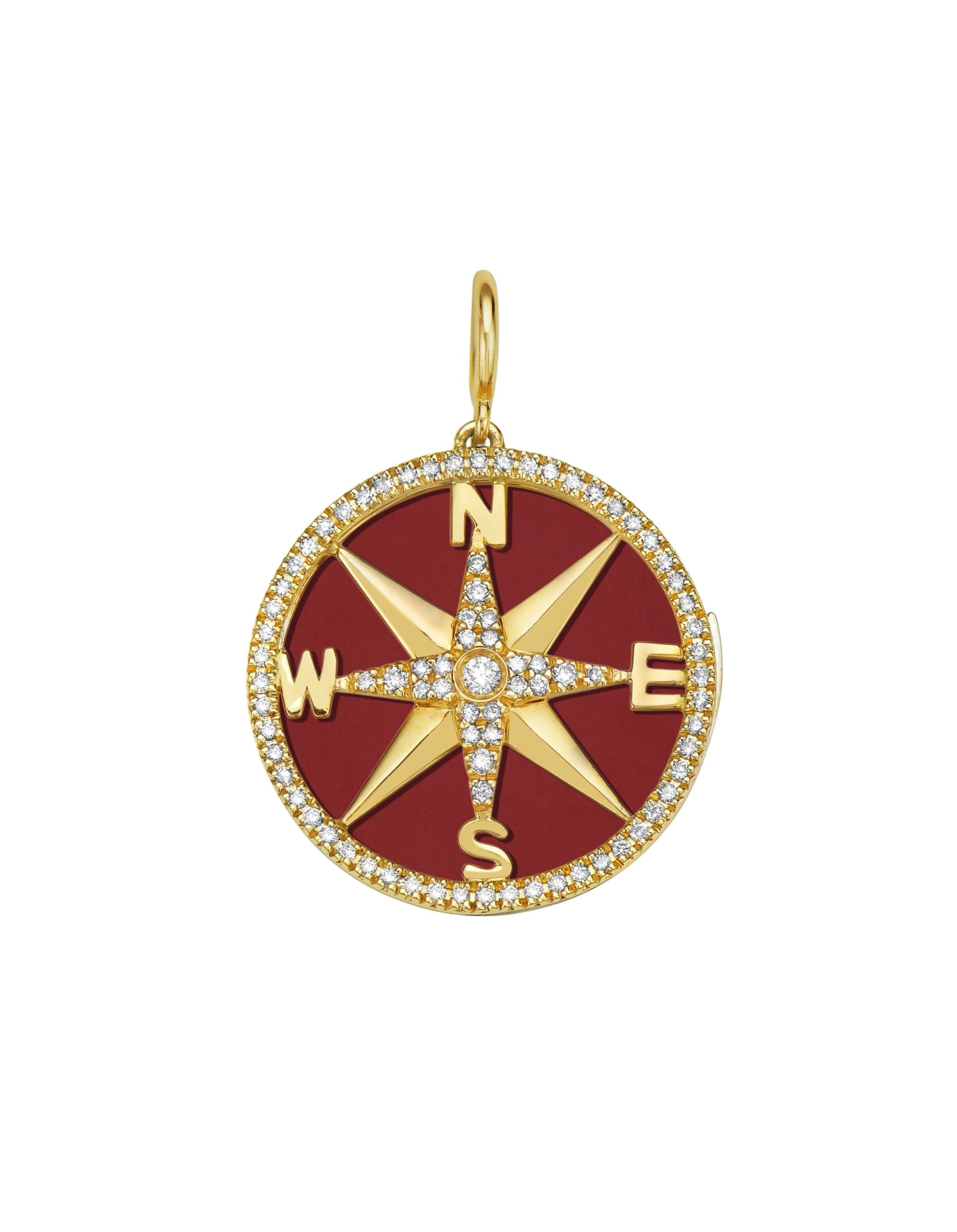 Seasons Compass Interchangeable Gemstone Charm
