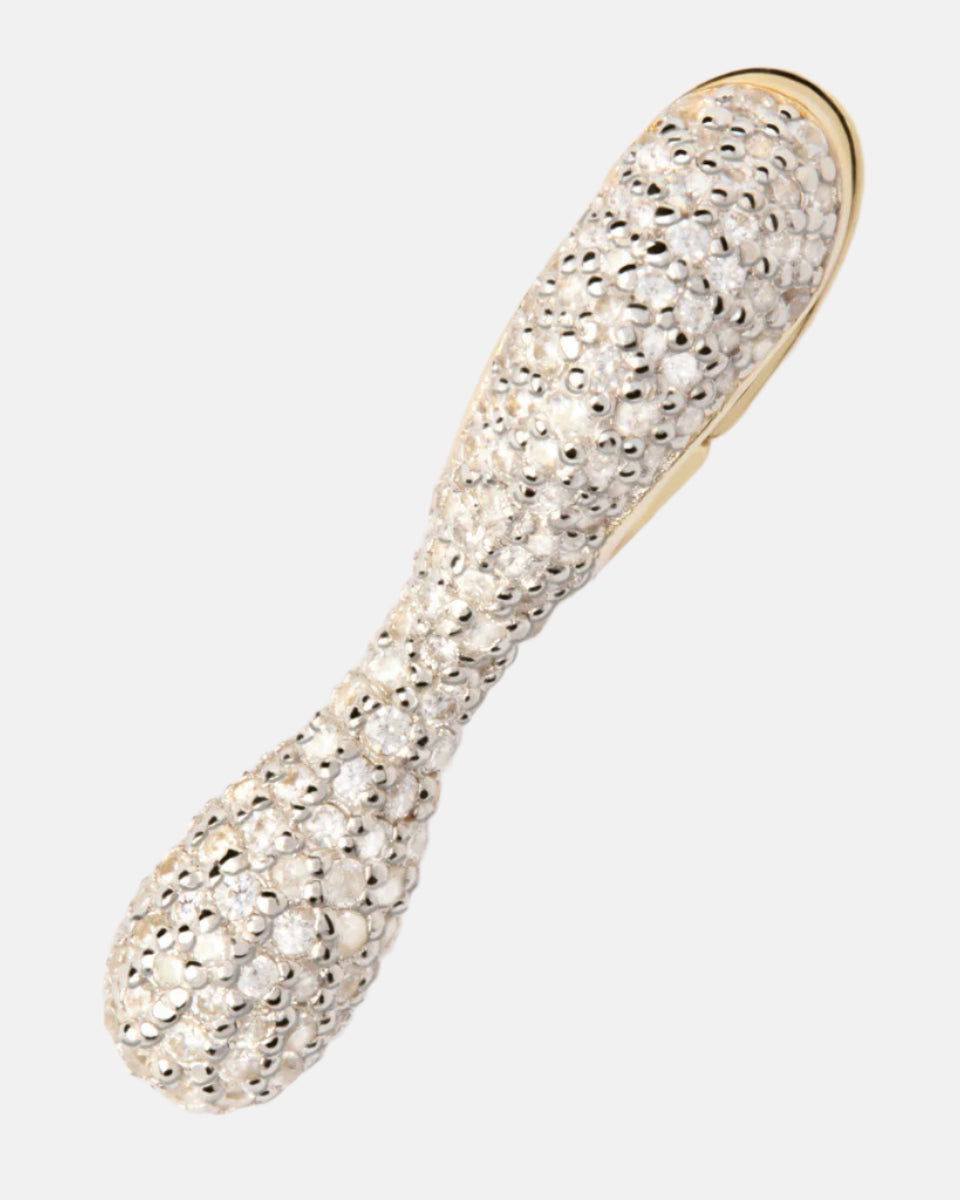 Pavé Ray Hoops by PDPaola - At Present Jewelry