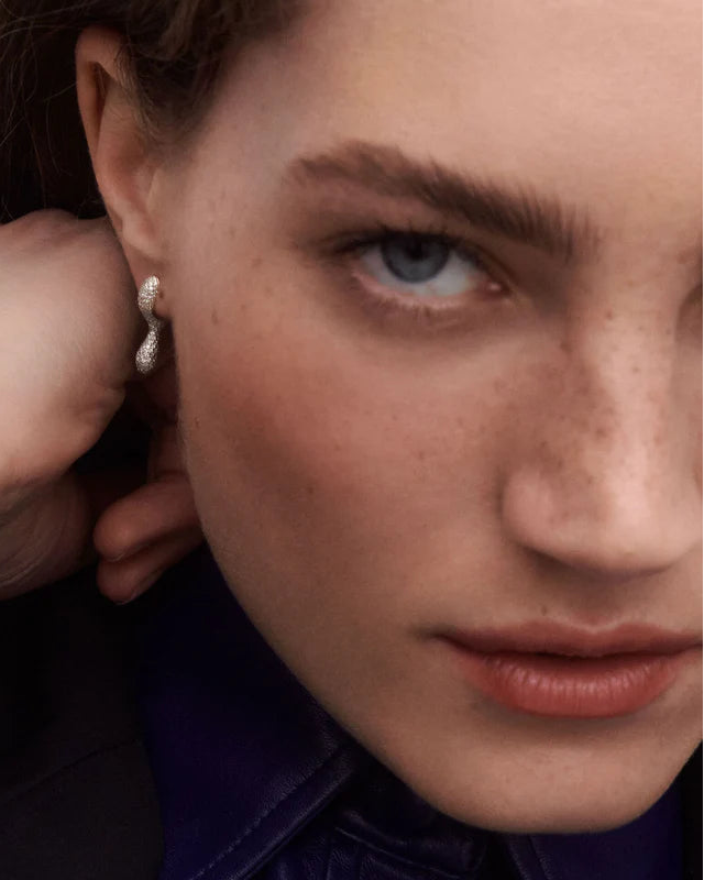 Pavé Ray Hoops by PDPaola - At Present Jewelry