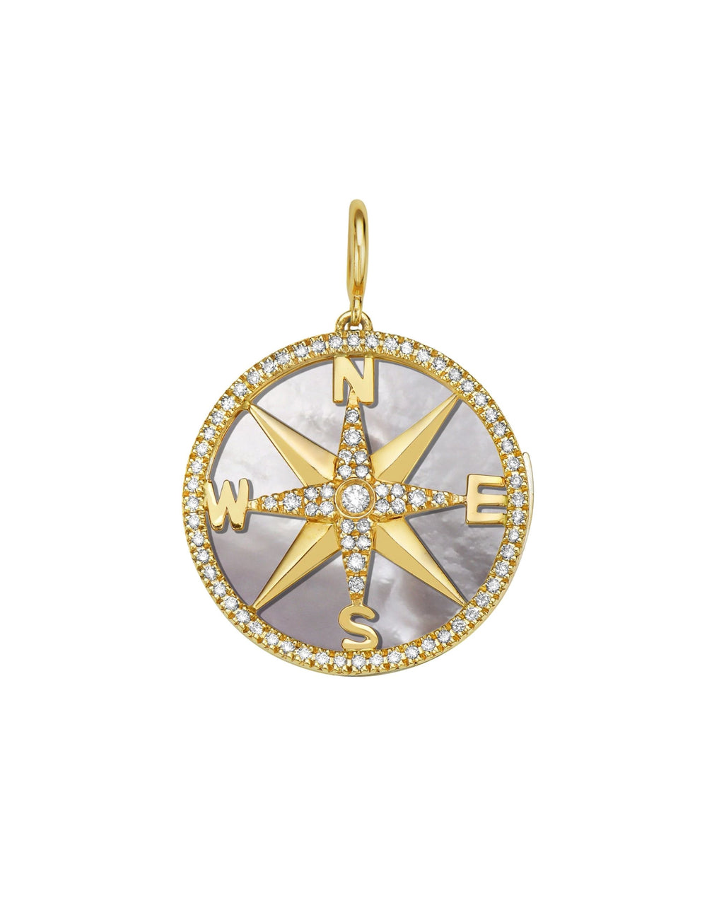 Seasons Compass Interchangeable Gemstone Charm