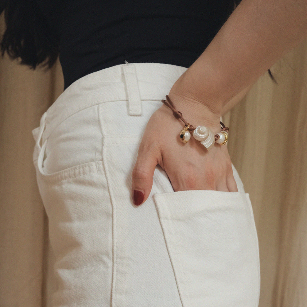 Of the Sea Bracelet &amp; Anklet by Anita Berisha - At Present Jewelry