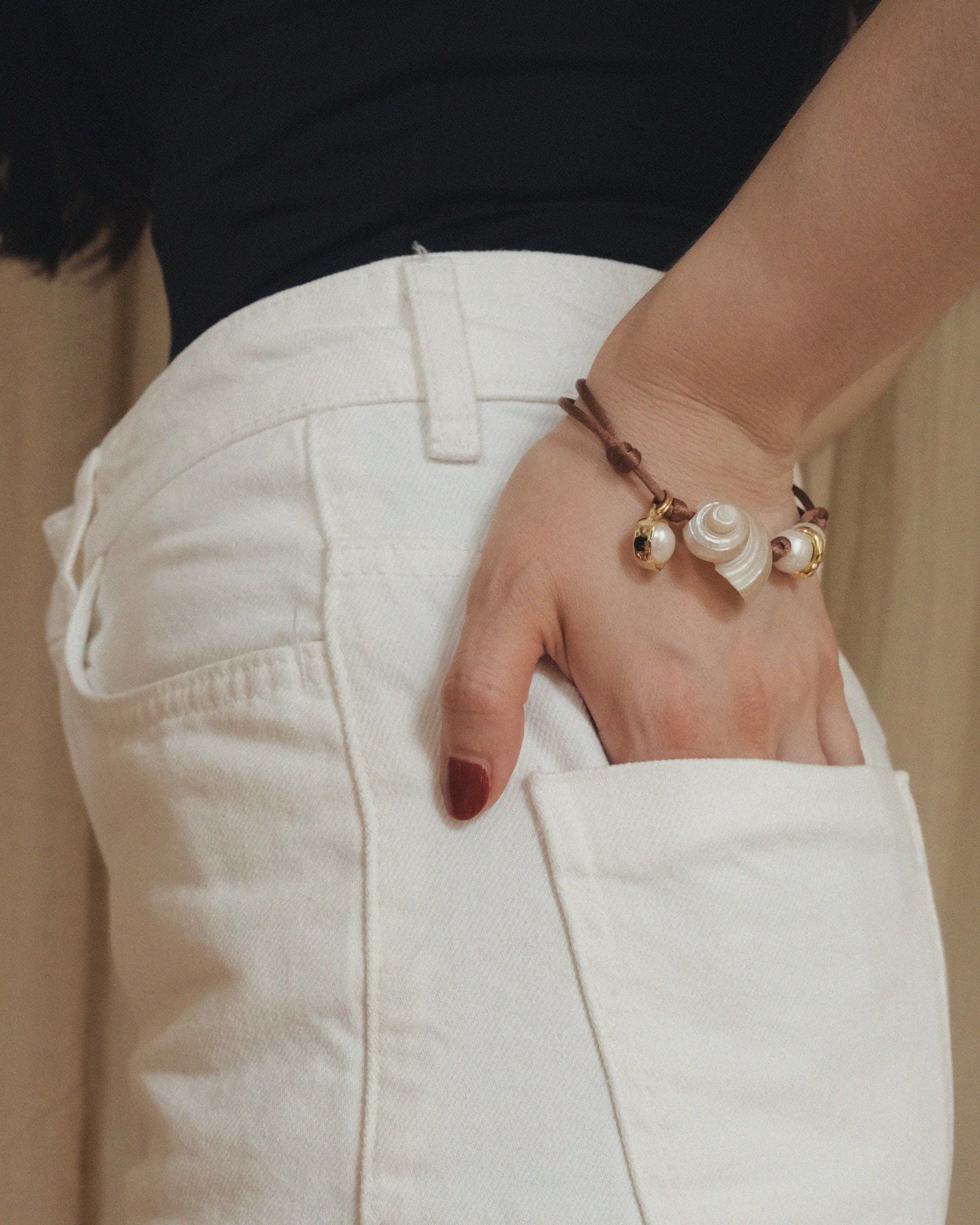 Of the Sea Bracelet &amp; Anklet by Anita Berisha - At Present Jewelry