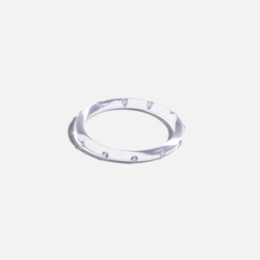 Slim Lucid Bangle by Sarah Noor - At Present Jewelry