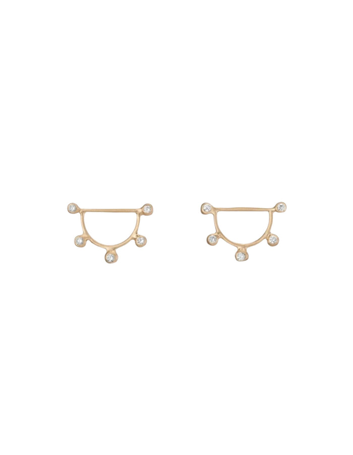 Light Beam Studs by A.M. Thorne - At Present Jewelry