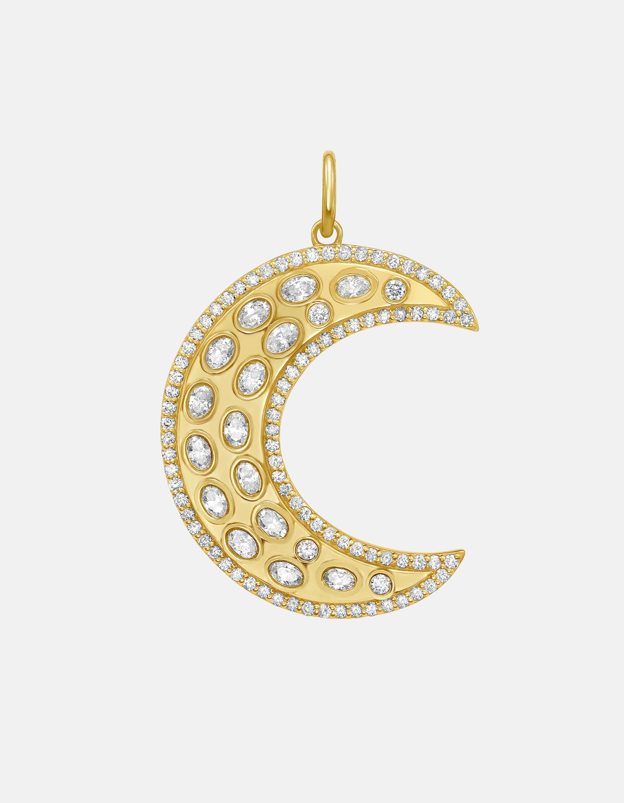 Maneskin Moon Charm by Lionheart - At Present Jewelry