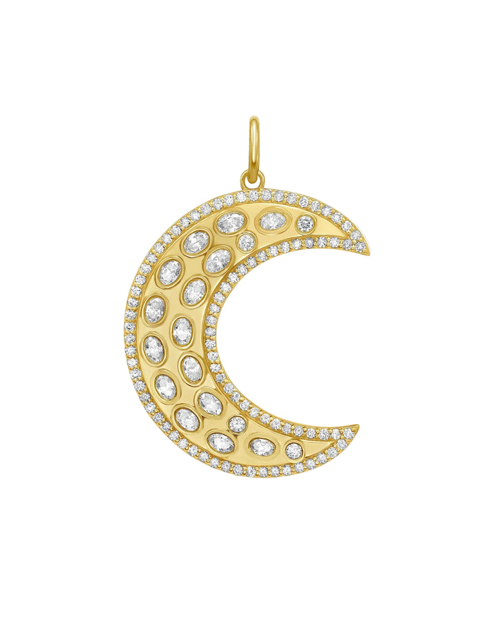Maneskin Moon Charm by Lionheart - At Present Jewelry