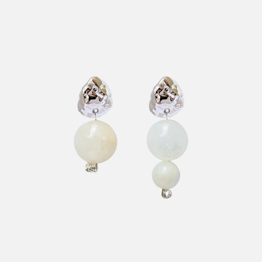 Blue Moon Earrings by Anita Berisha - At Present Jewelry