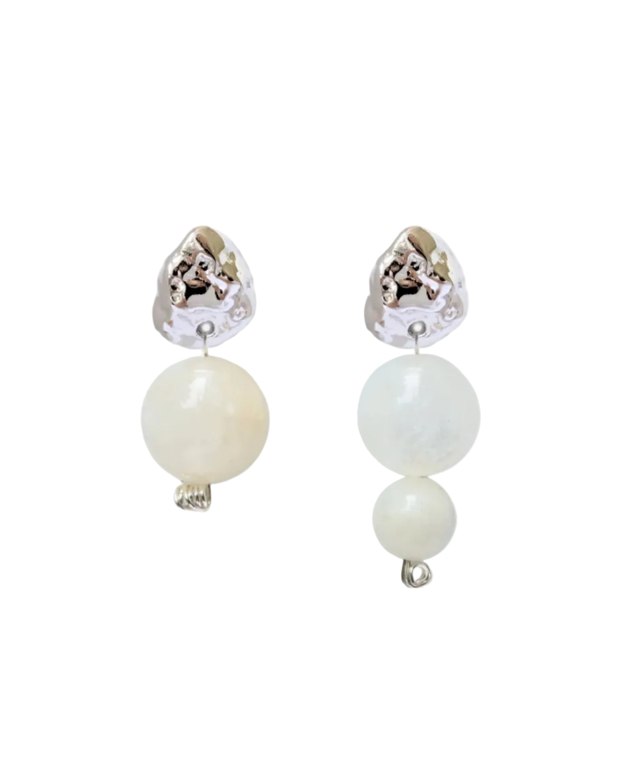 Blue Moon Earrings by Anita Berisha - At Present Jewelry