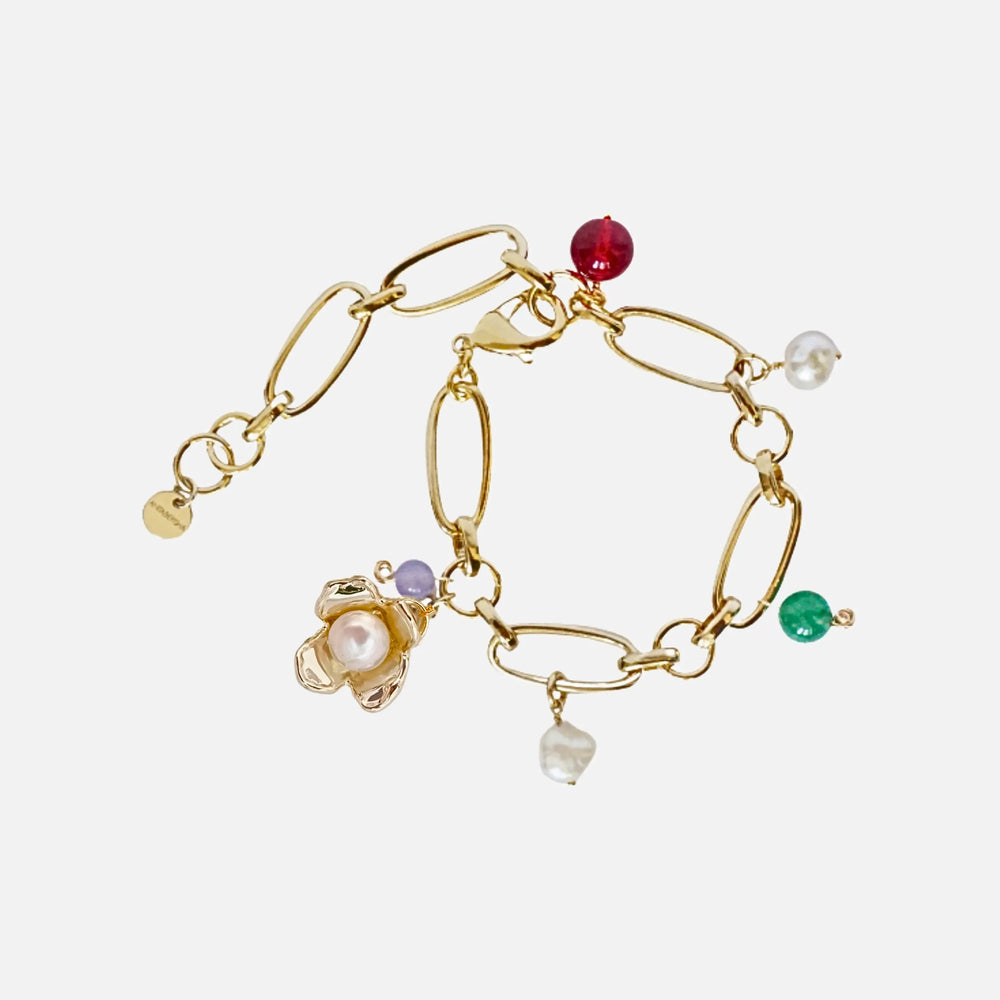 Charm Bracelet or Anklet by Anita Berisha - At Present Jewelry