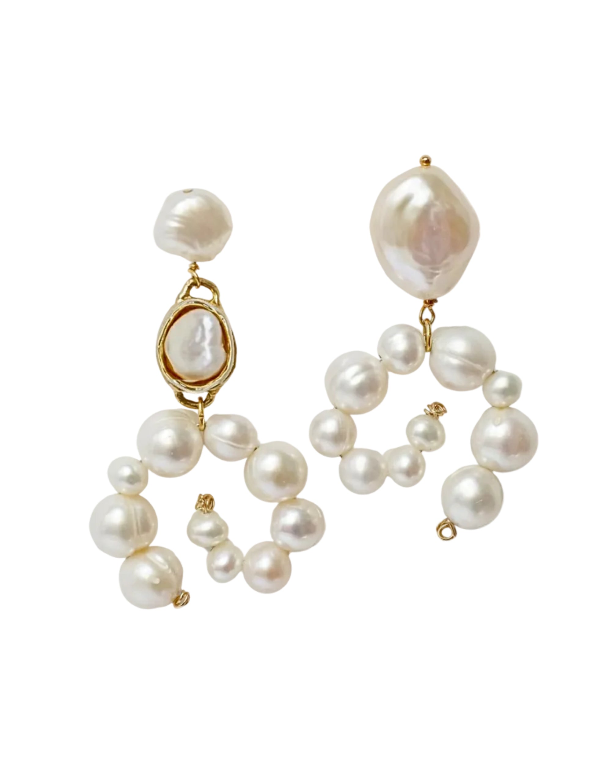 Fibonacci Earrings by Anita Berisha - At Present Jewelry