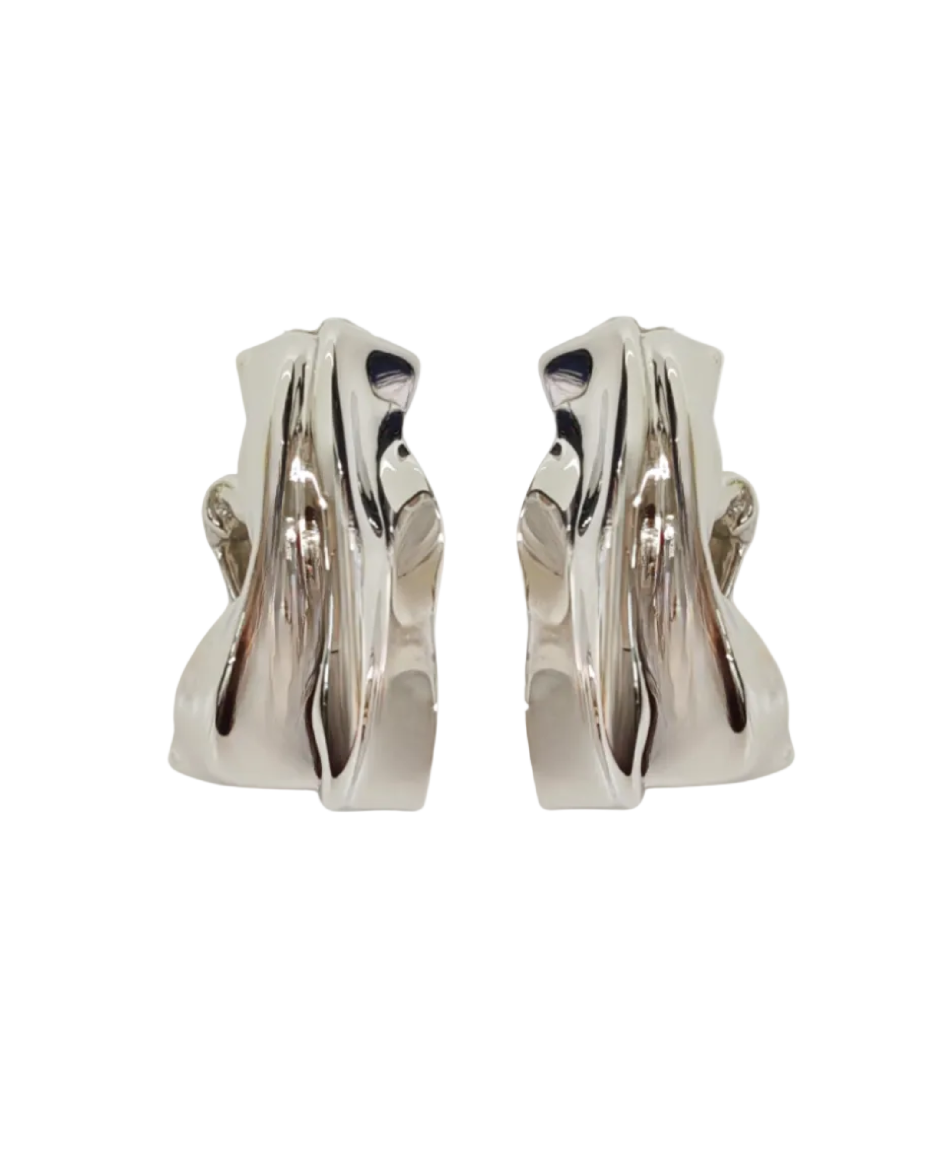 The Big Wave Earrings by Anita Berisha - At Present Jewelry