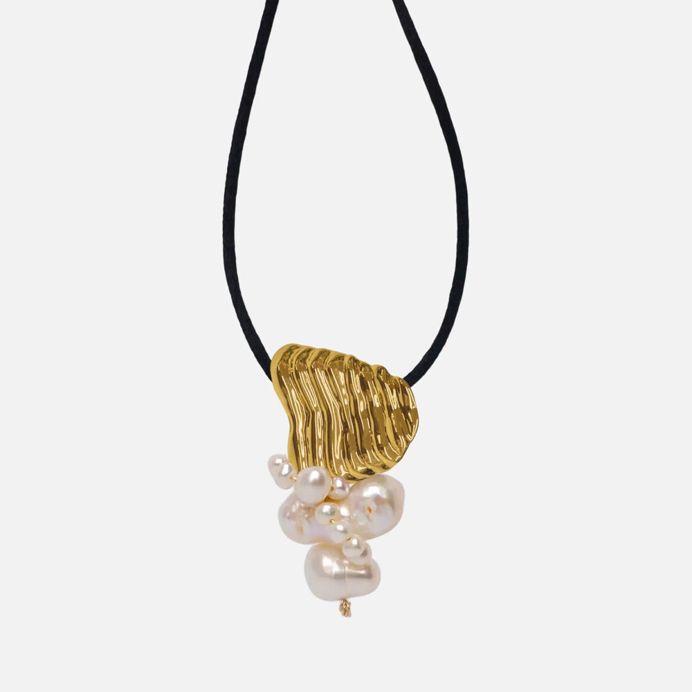 The Sound of Waves Pendant by Anita Berisha - At Present Jewelry