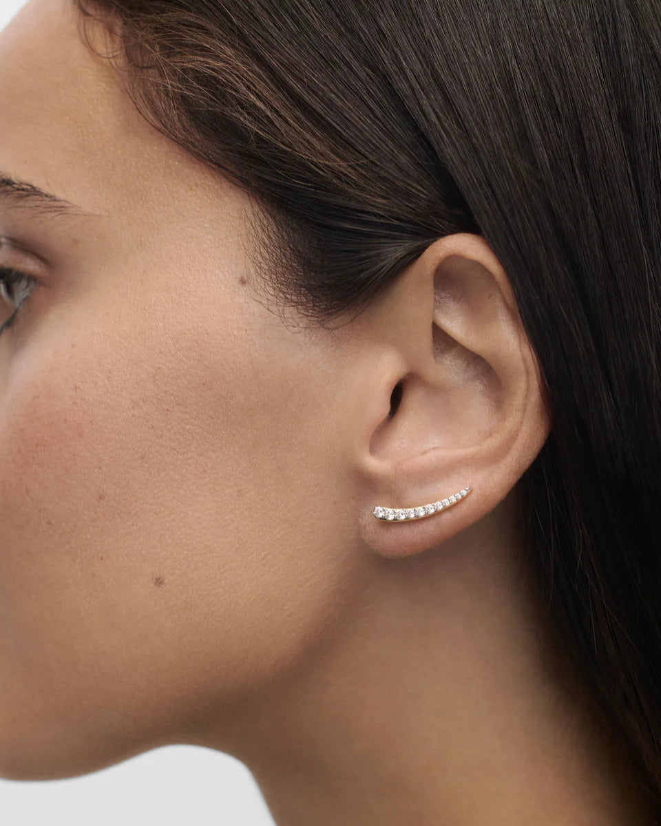 Riga Climbing Earrings by PDPaola - At Present Jewelry