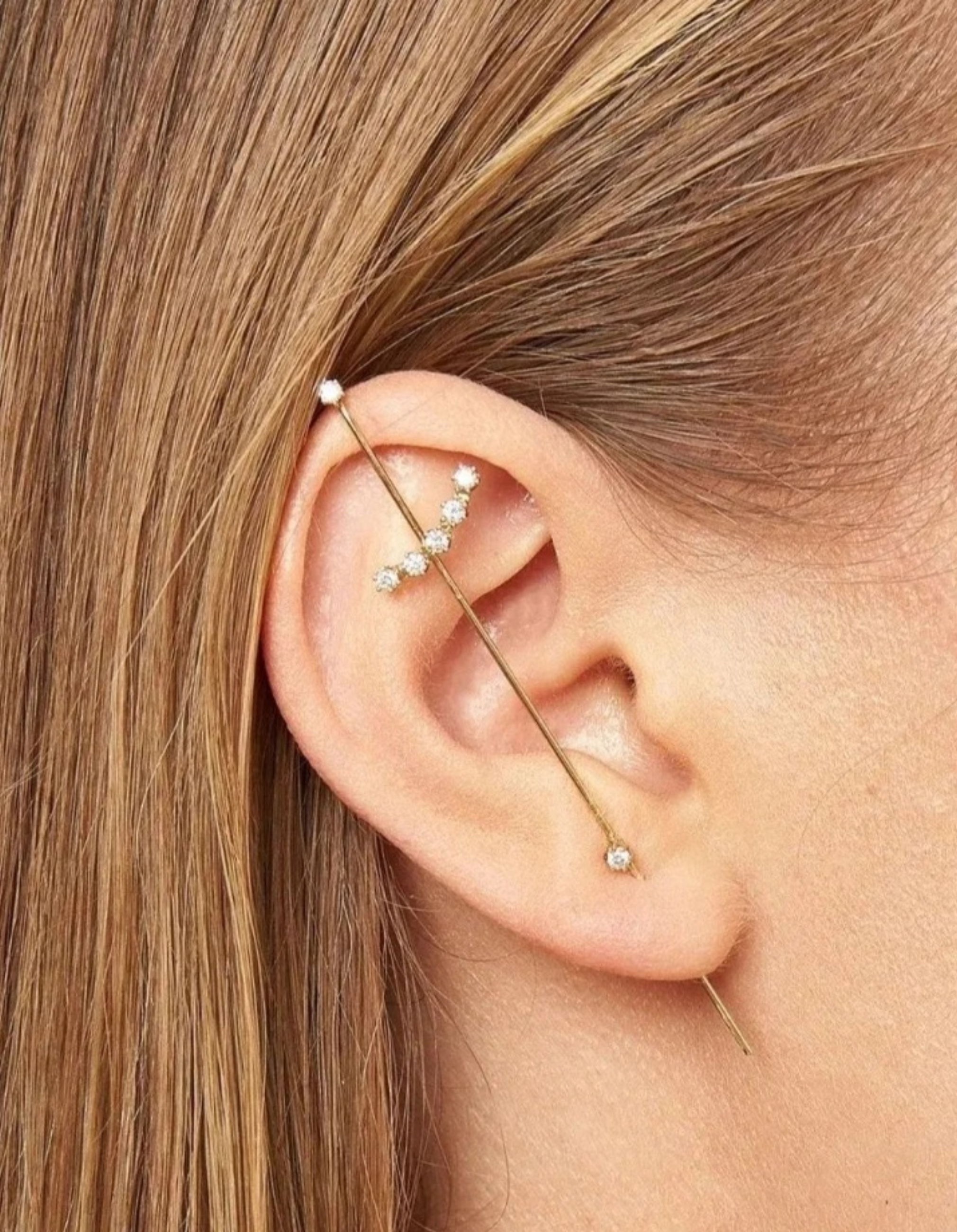 Meridian Needle Earring