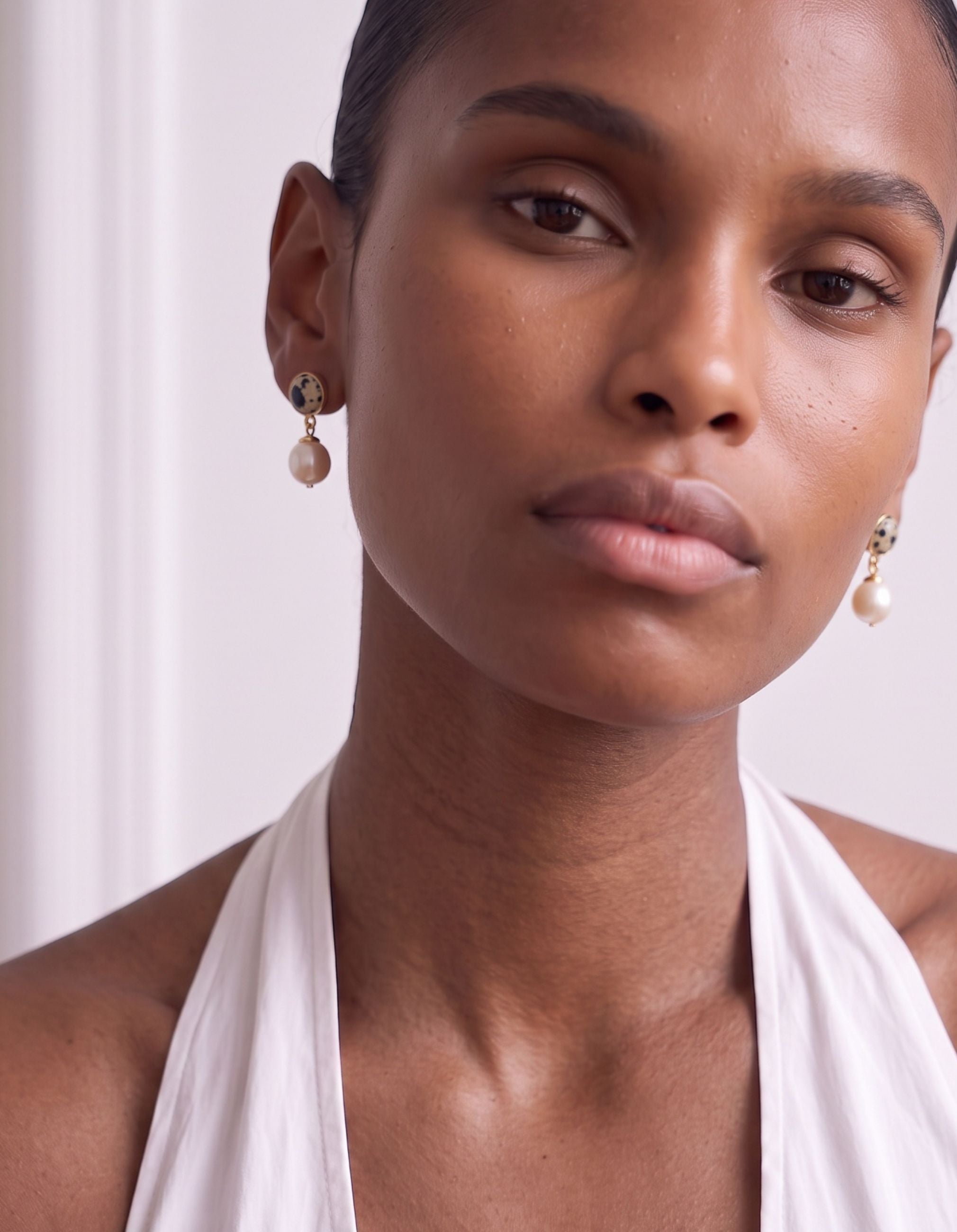 Domino Drop Earring