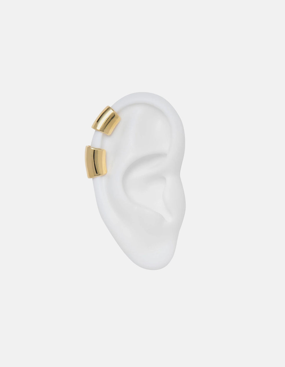 Split Helix Ear Cuff in Gold by Lady Grey - At Present Jewelry