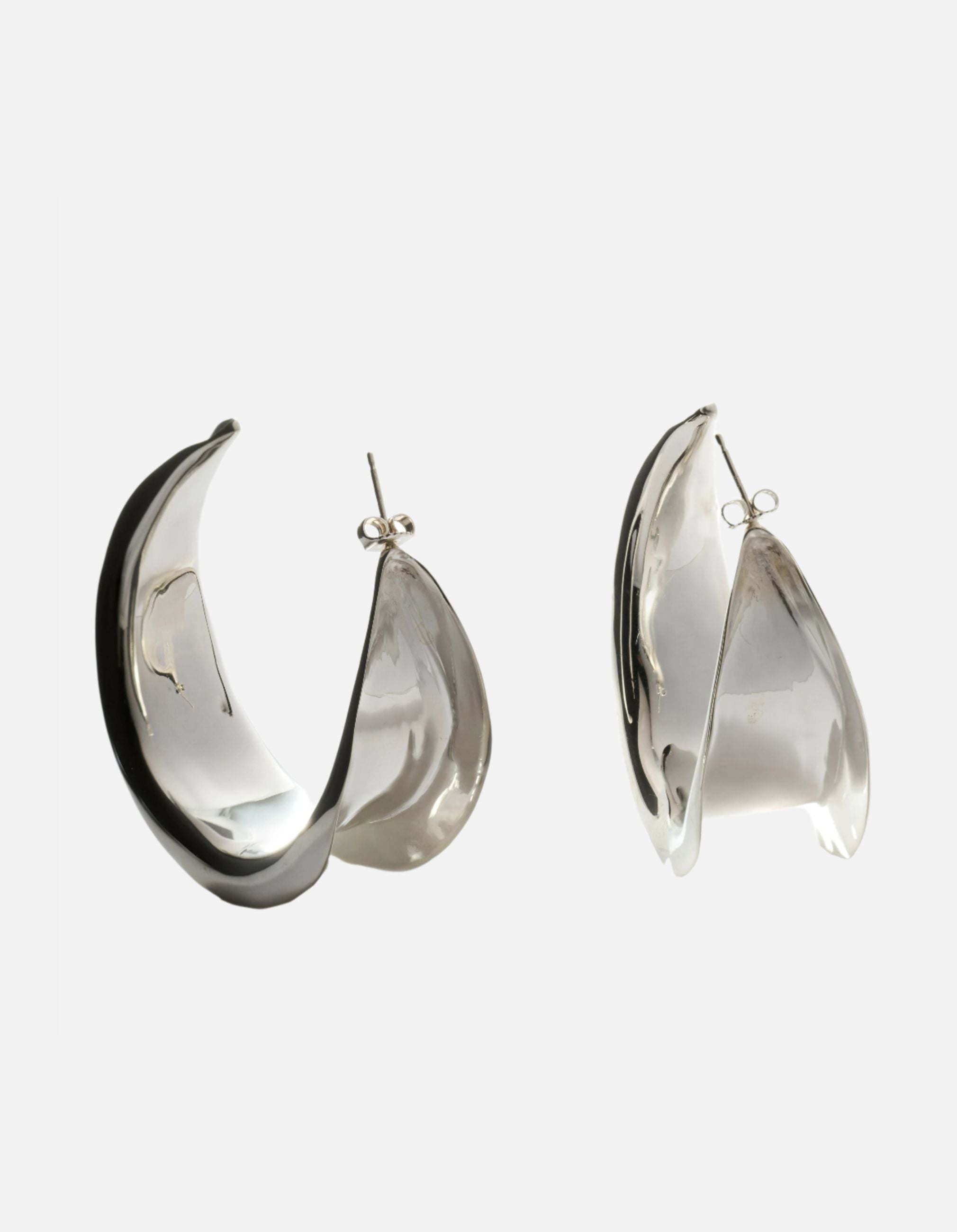 Mezza Hoop Earrings