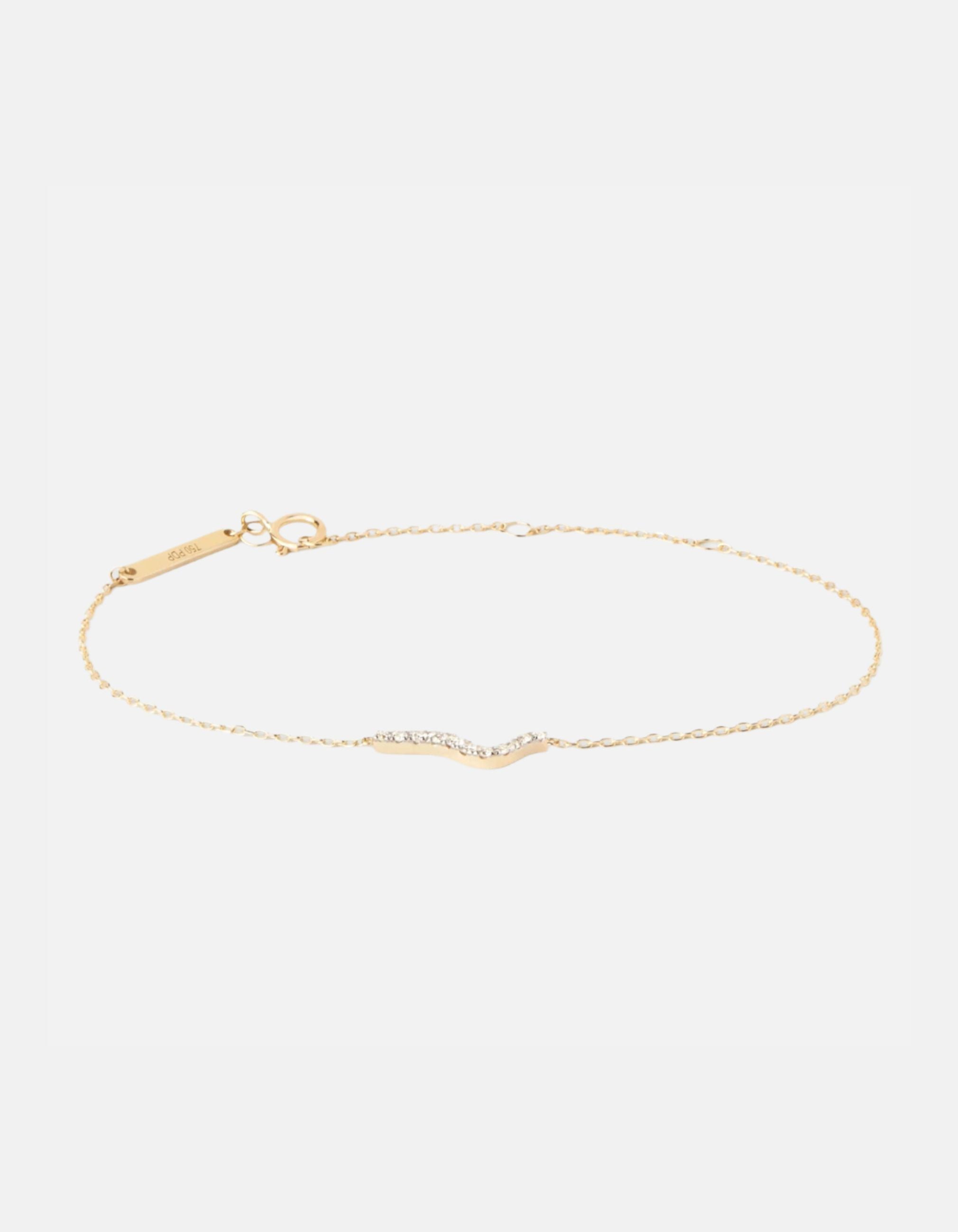 Diamonds and Gold Flow Bracelet by PDPaola - At Present Jewelry